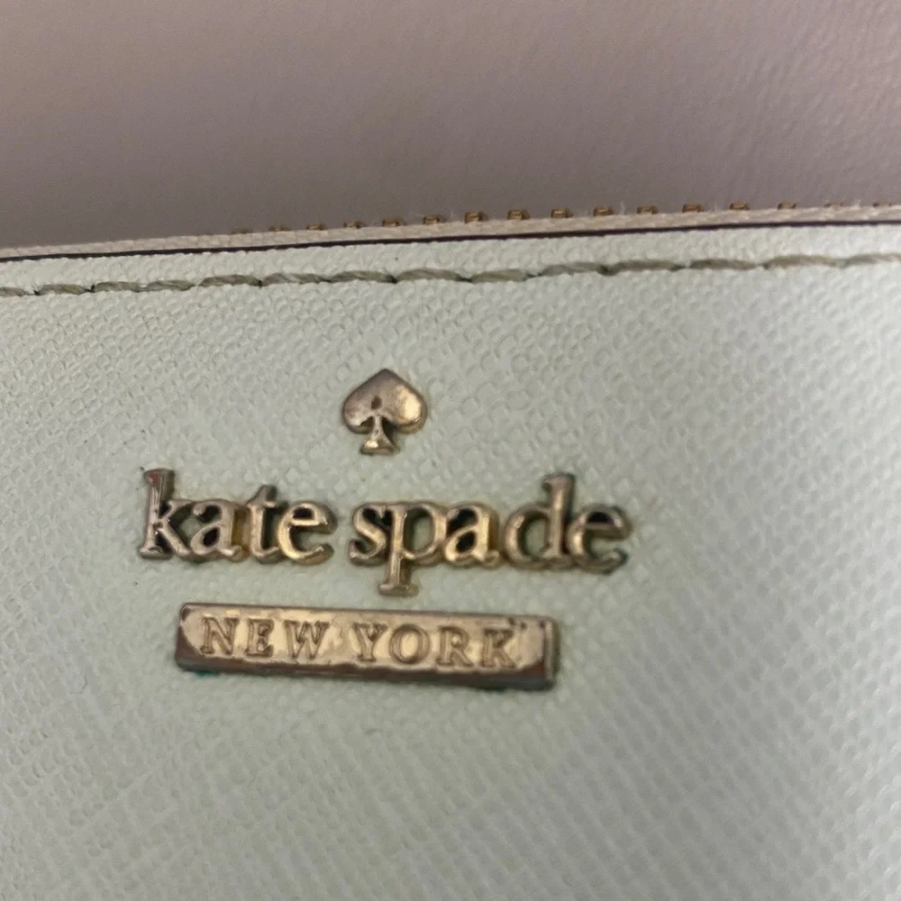 Kate Spade Light Blue Wallet - Picture 2 of 9